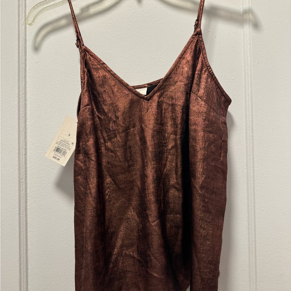 a‎ new day Rich Brown Camisole Top